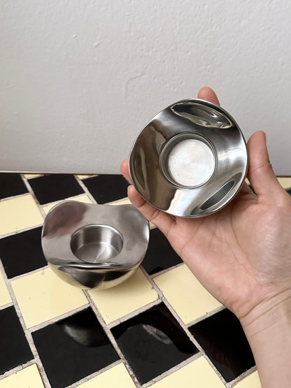 Georg Jensen Denmark candle holder set