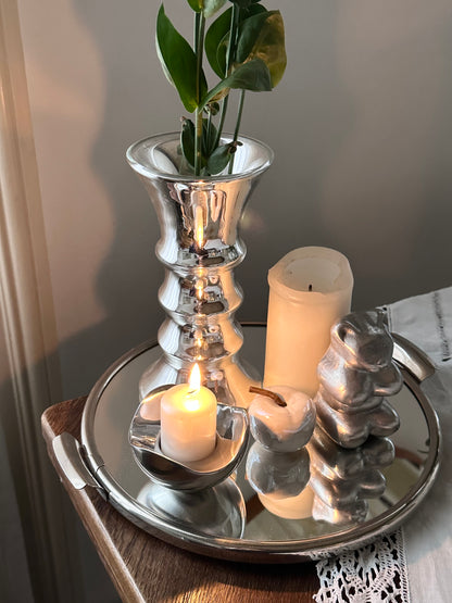 Georg Jensen Denmark candle holder set