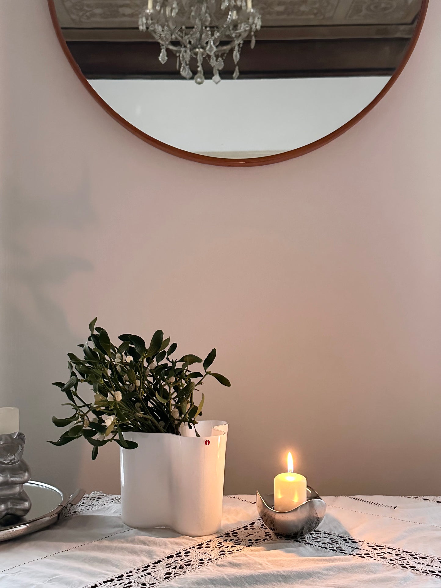 Georg Jensen Denmark candle holder set