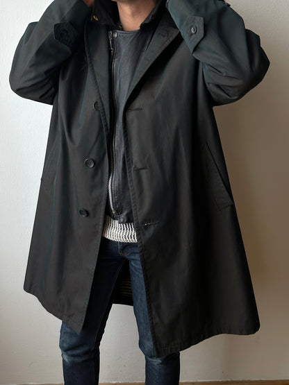 1980s Italian Iridescent waterproof coat 80年代 イタリア古着 イタリア製 玉虫 コート Toto Praha Vintage clothing shop Antique shop 古着屋 プラハ Showroom appointment Prague ユーロ古着 ヨーロッパ古着 古着卸 ヴィンテージ