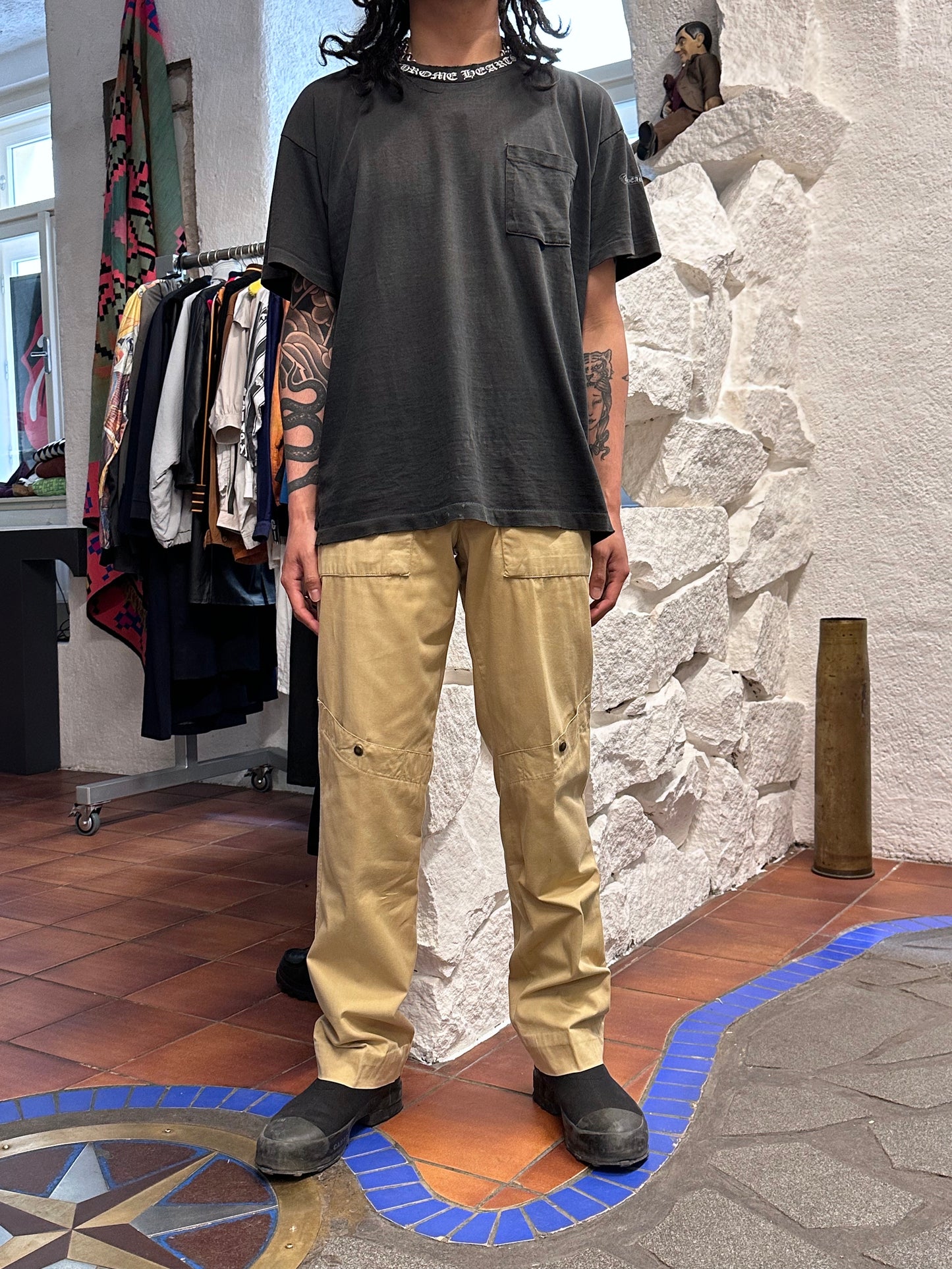 1990s Cotton trousers - w29