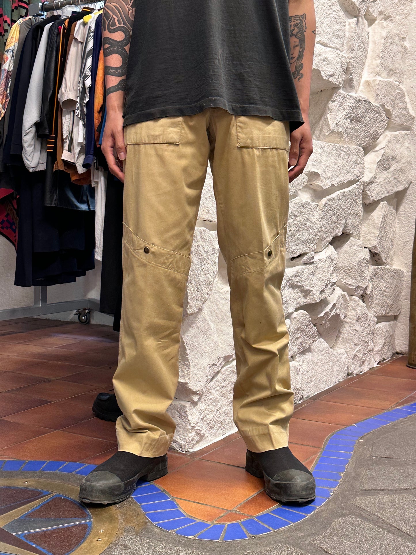 1990s Cotton trousers - w29