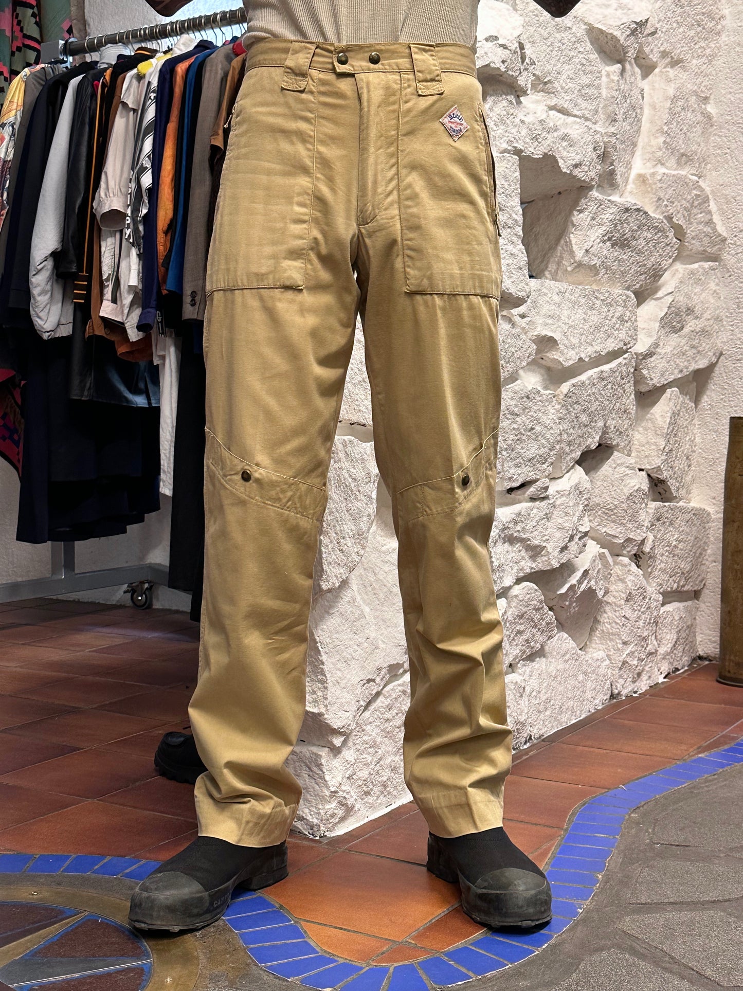 1990s Cotton trousers - w29
