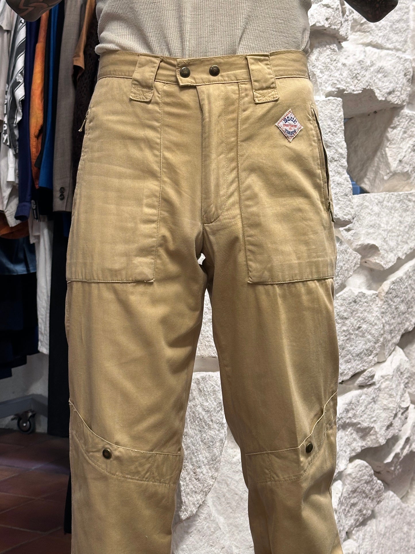 1990s Cotton trousers - w29