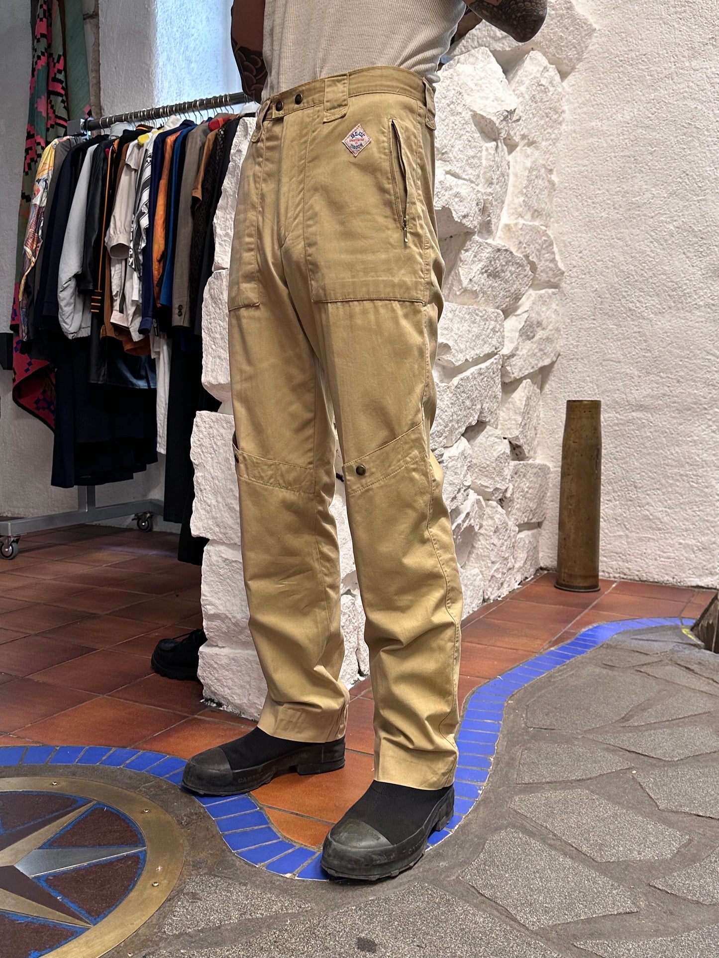 1990s Cotton trousers - w29