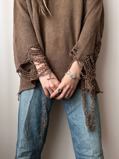 Vintage 925 ball rails with oval disc bracelet