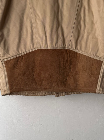 1980's Mouton Jacket France French 80年代  Vintage Toto Praha Vintage clothing store Antique shop 80年代 フランス古着 ユーロ古着 プラハ 古着屋 古着 古着卸 フランス買い付け ムートン ショールカラー Chevignon