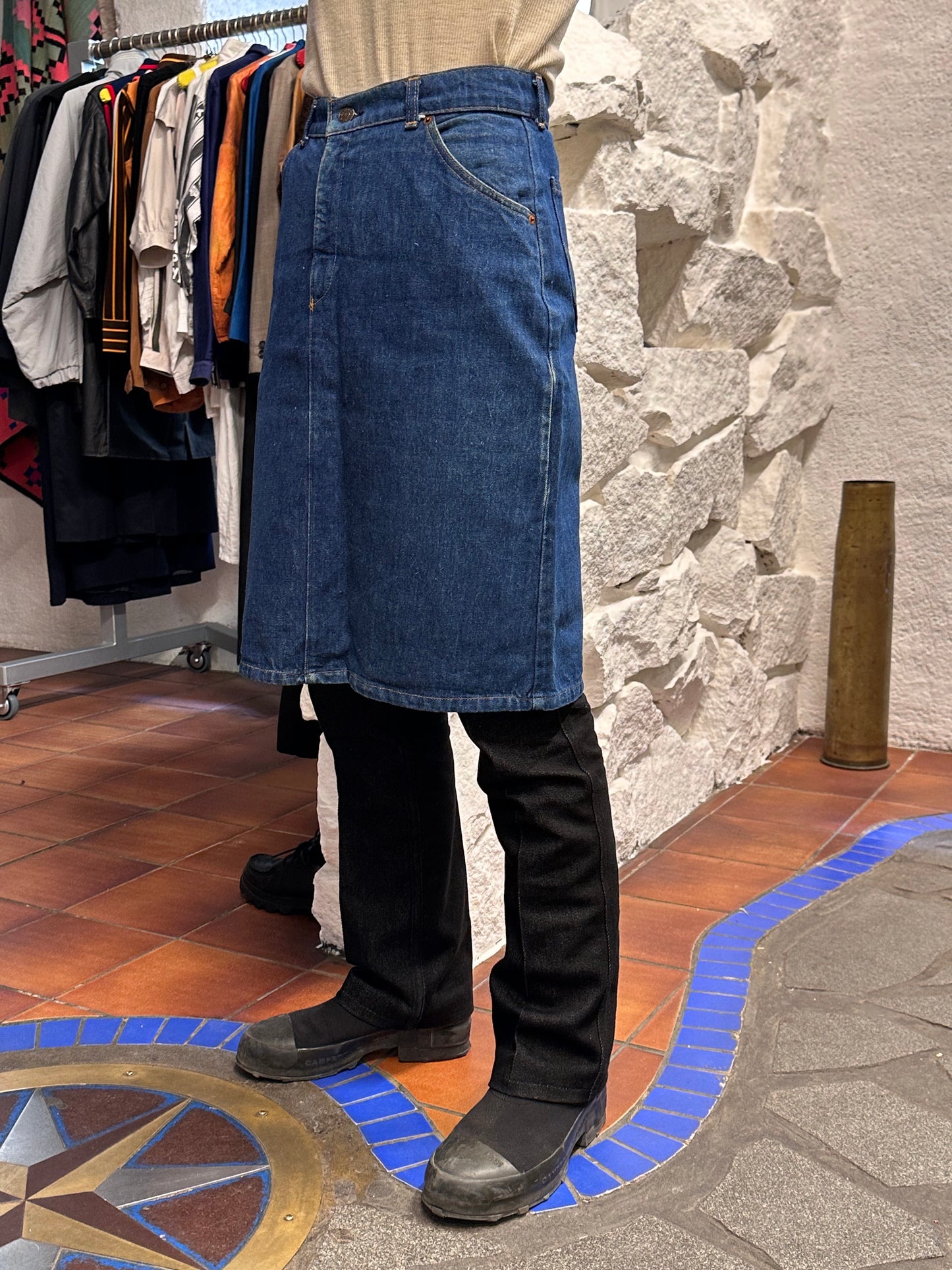 1990s Levi's Denim skirt -w28