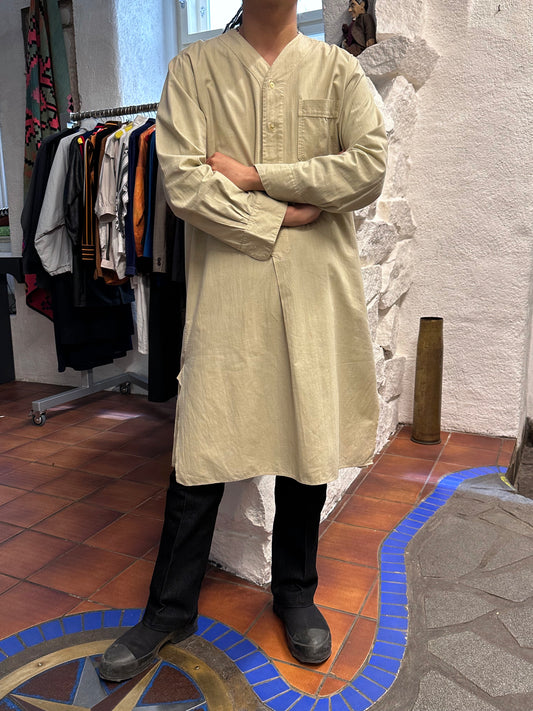 1960's 60年代 German Army Nightshirt Sleeping shirt Pajama shirt Pijama shirt パジャマシャツ スリーピング ドイツ軍 ドイツミリタリー Rare レア Toto Vintage clothing store Antique shop Vintage clothing shop Praha Prague 古着屋 アンティークショップ プラハ ユーロミリタリー ユーロ古着 ヨーロッパ古着 ヨーロッパミリタリー 古着卸