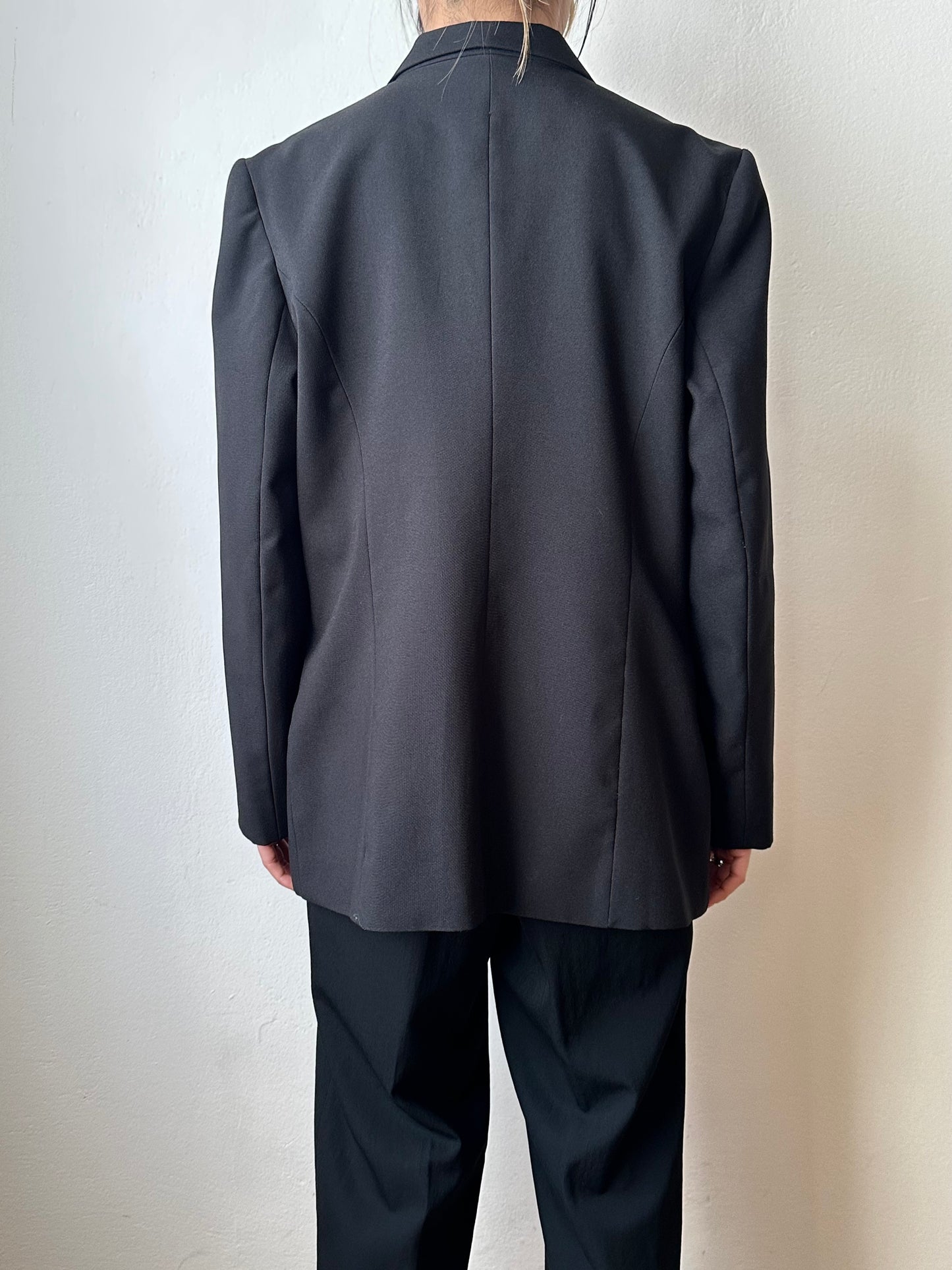 80s German zip-up tailored jacket