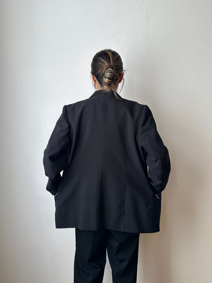 80s German zip-up tailored jacket