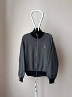 Vintage East germany double face zip up sweat
