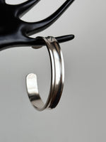 silver 925 tape bangle