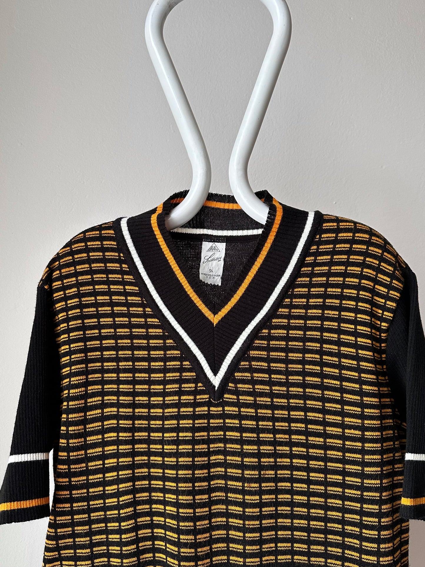70s-80s East germany wool/acryl top