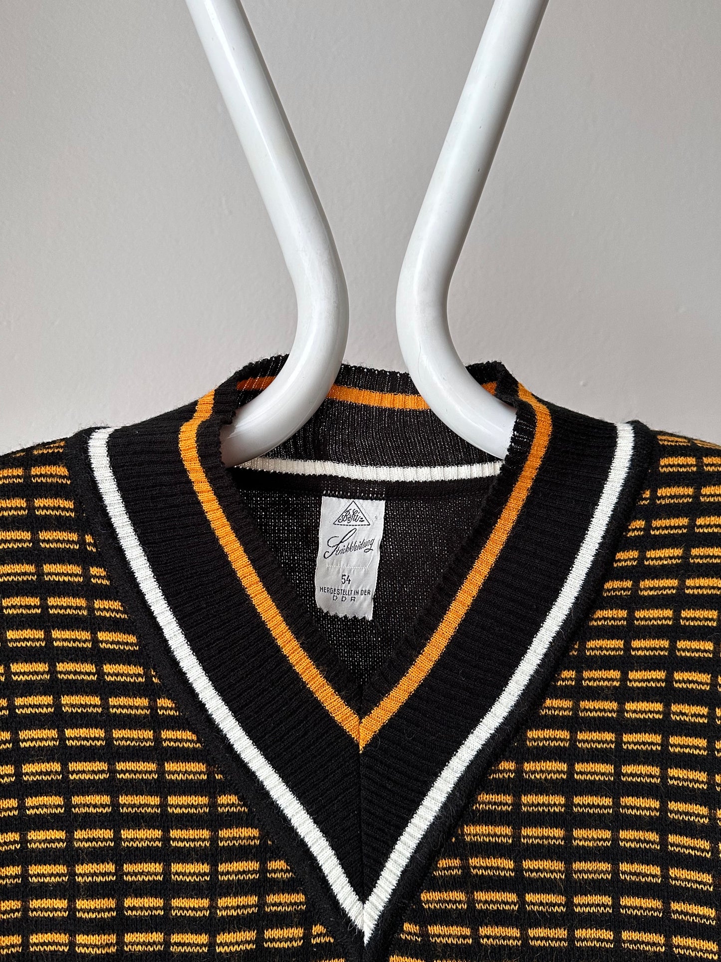 70s-80s East germany wool/acryl top