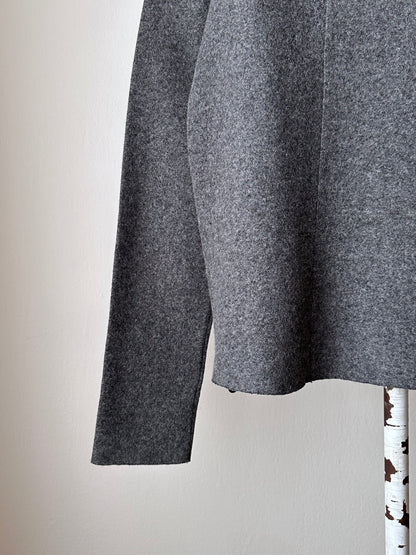 marithe + francois girbaud wool/nylon smock