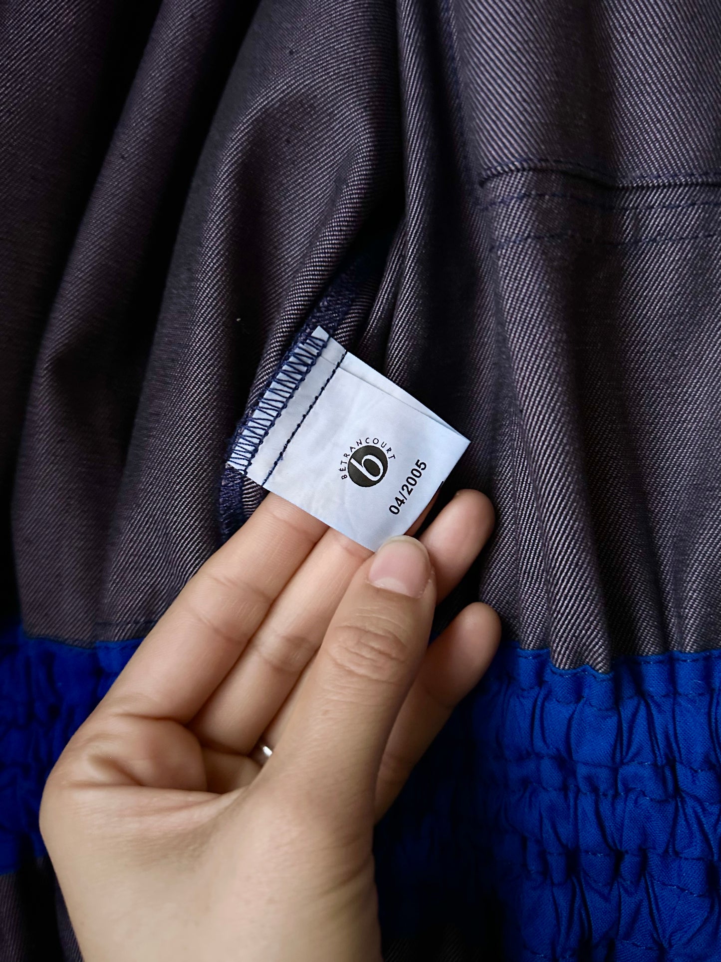 Deadstock France work jumpsuit