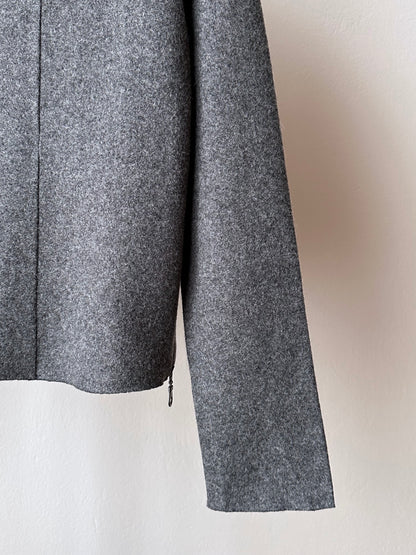 marithe + francois girbaud wool/nylon smock