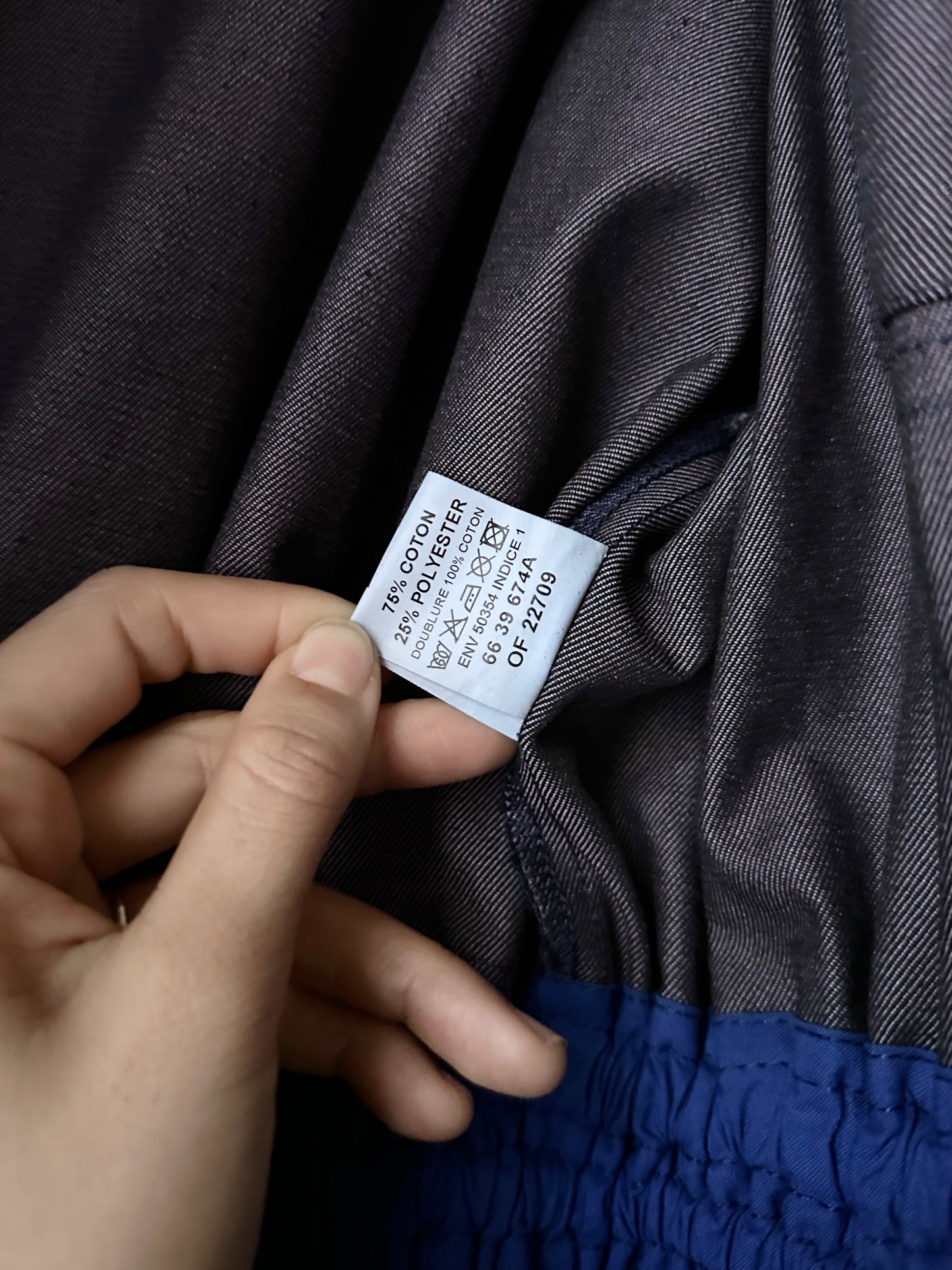 Deadstock France work jumpsuit