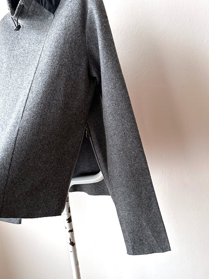 marithe + francois girbaud wool/nylon smock