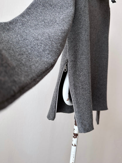 marithe + francois girbaud wool/nylon smock