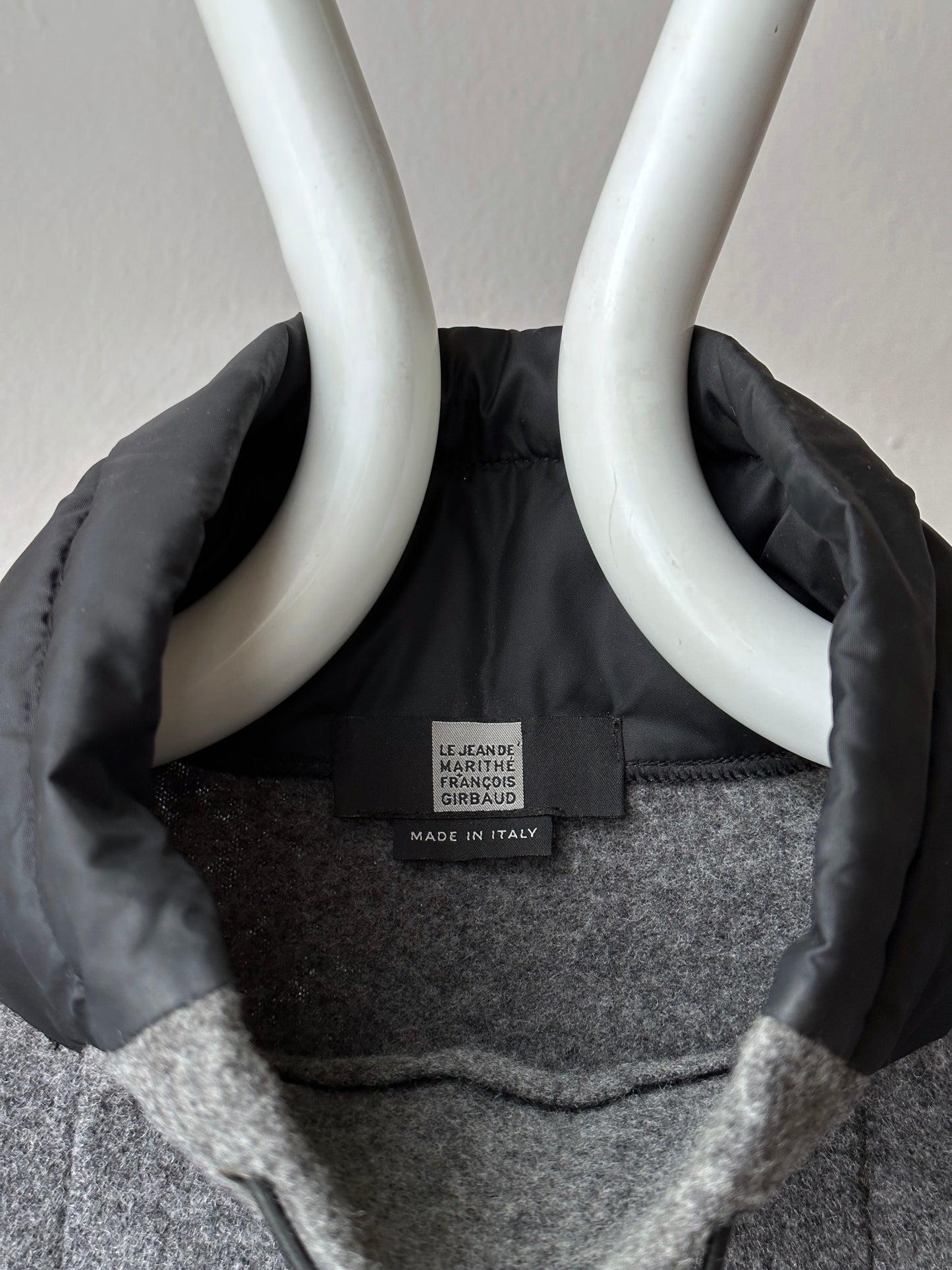 marithe + francois girbaud wool/nylon smock
