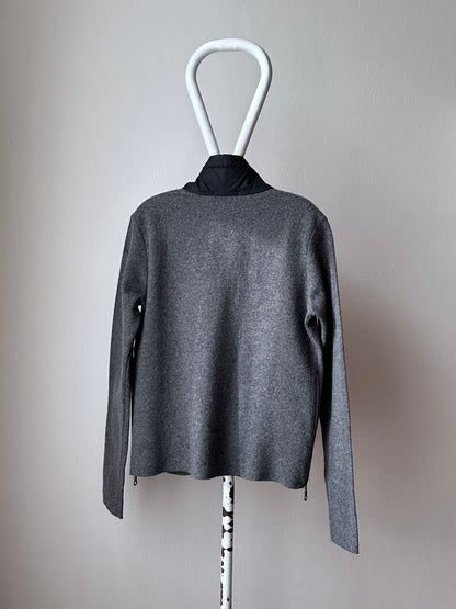 marithe + francois girbaud wool/nylon smock