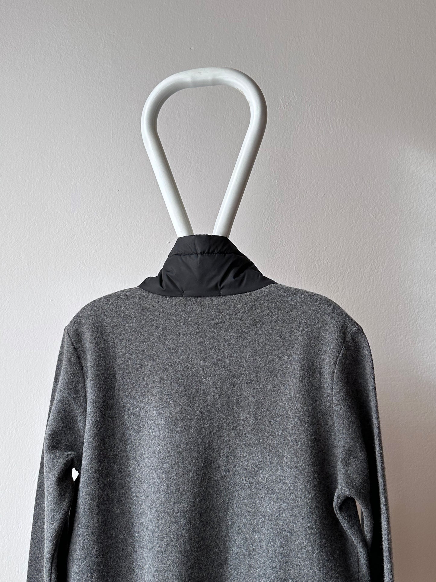 marithe + francois girbaud wool/nylon smock