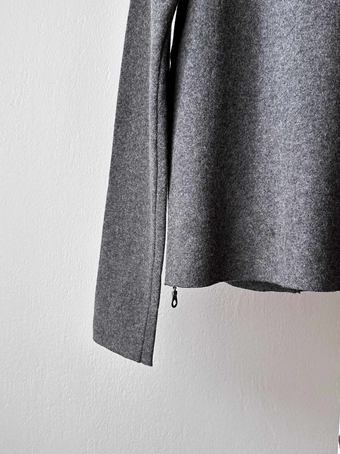 marithe + francois girbaud wool/nylon smock