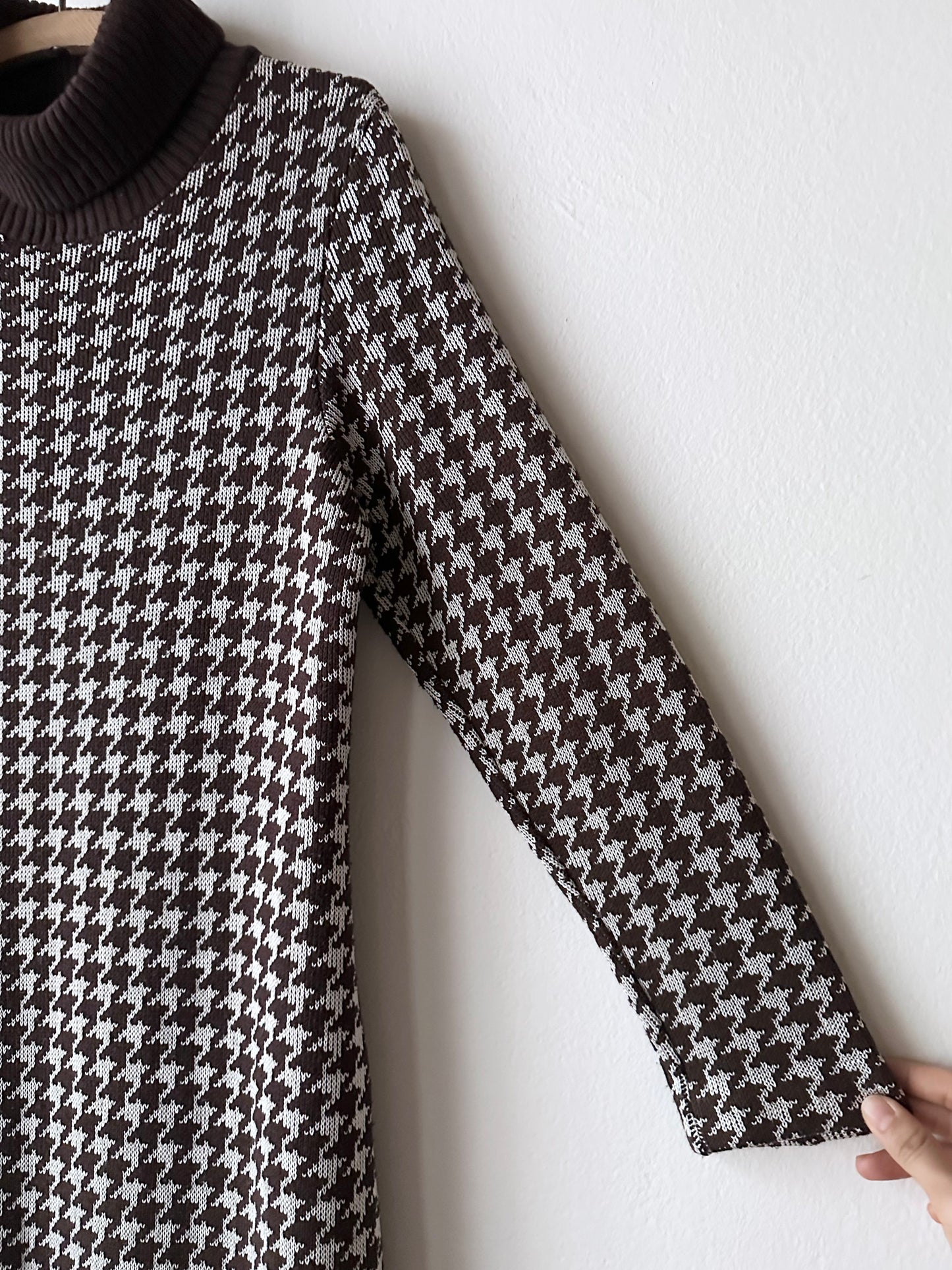 80s Swedish knit dress