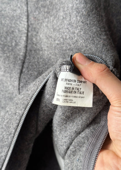 marithe + francois girbaud wool/nylon smock