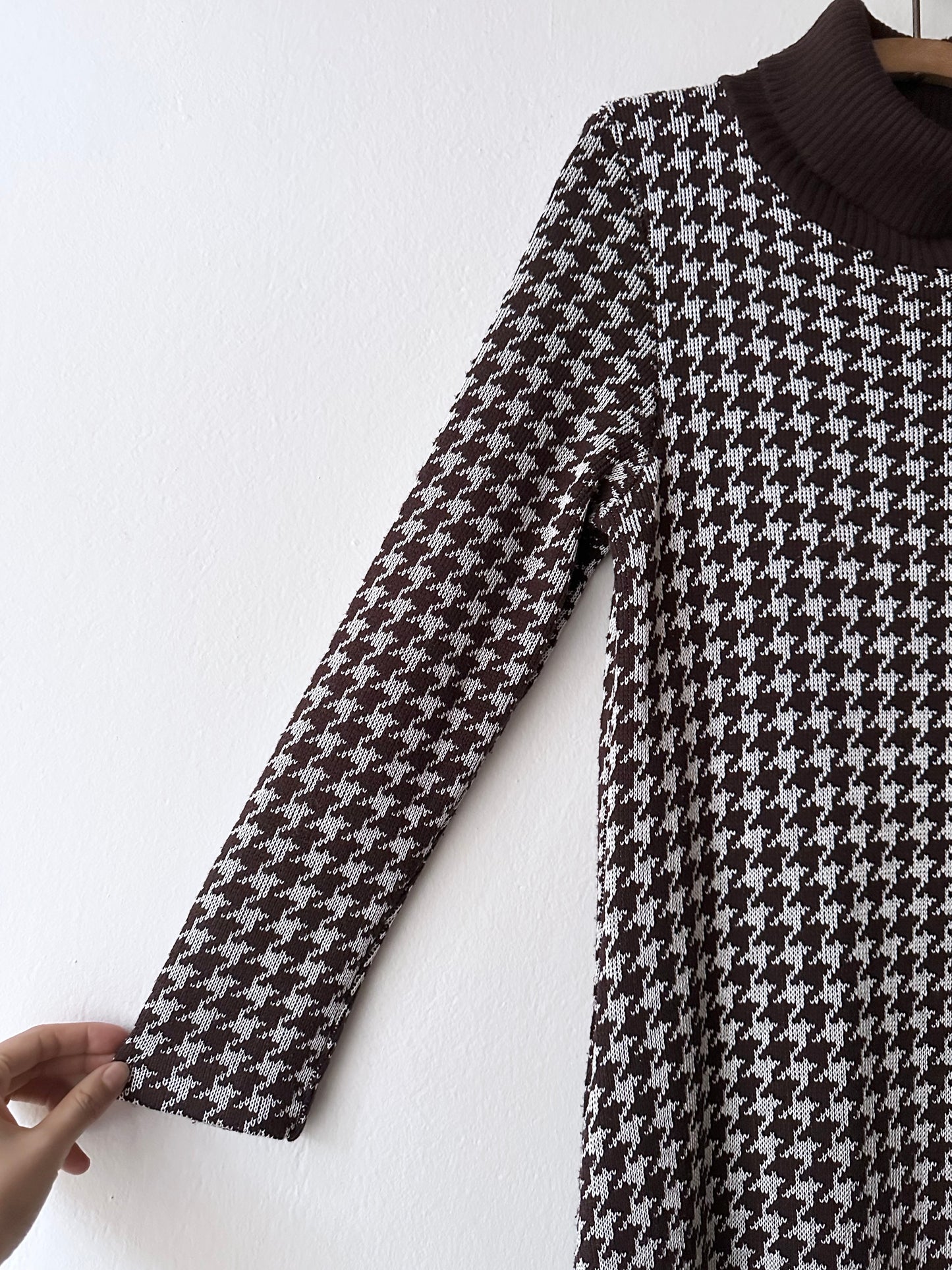 80s Swedish knit dress