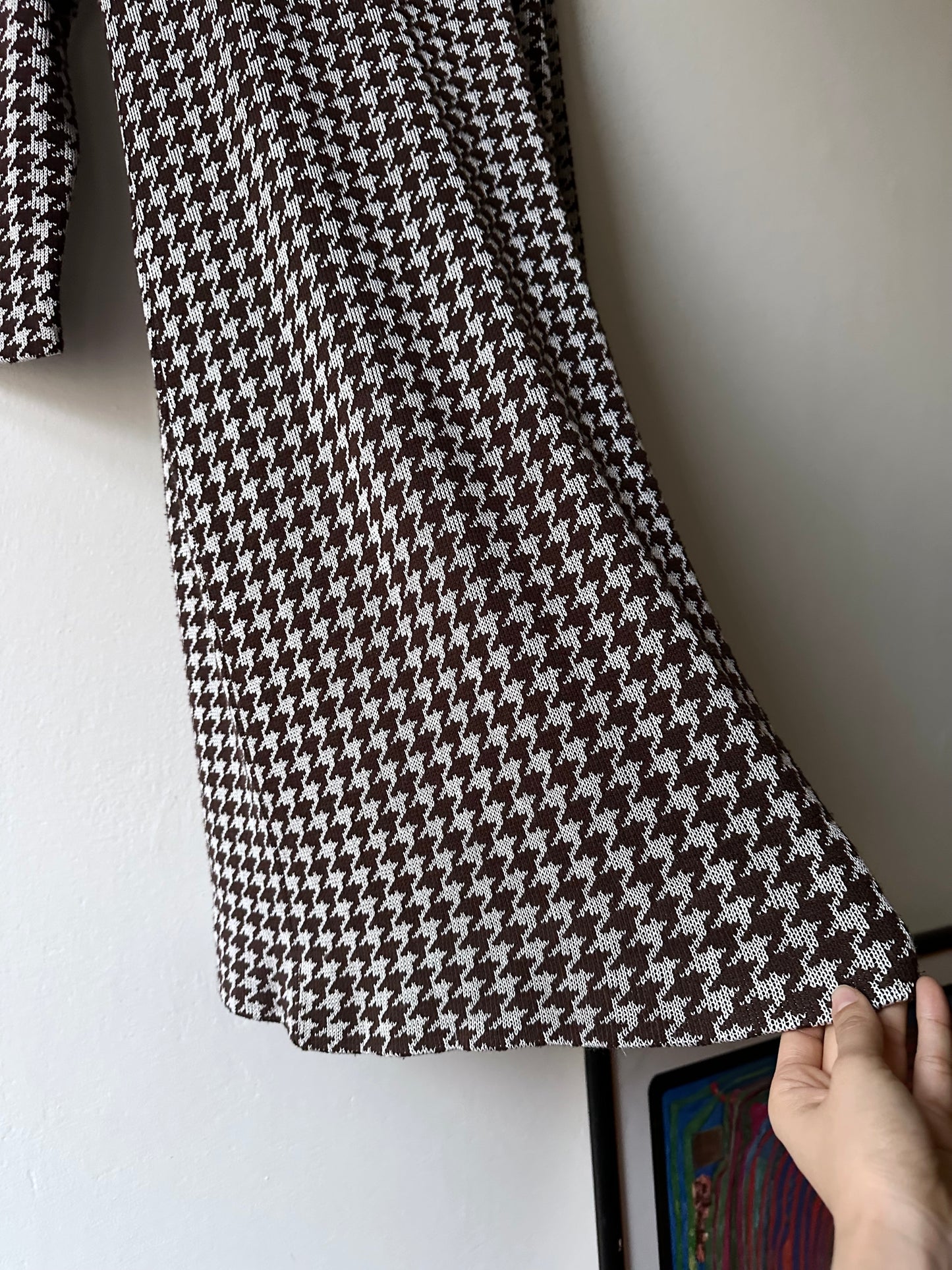 80s Swedish knit dress