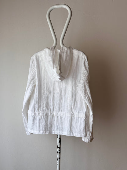 carlo colucci linen nylon jacket