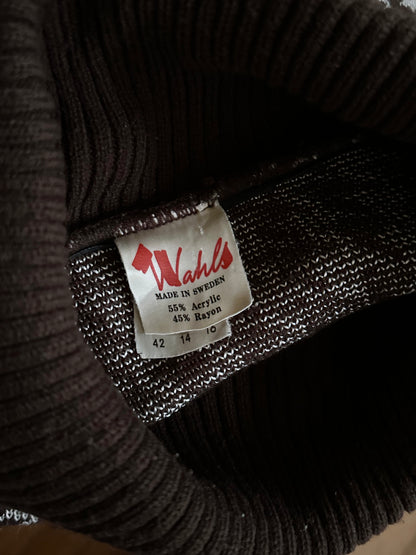 80s Swedish knit dress