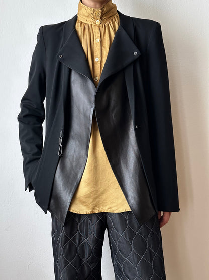 1980s Giorgio Armani champagne silk blouse