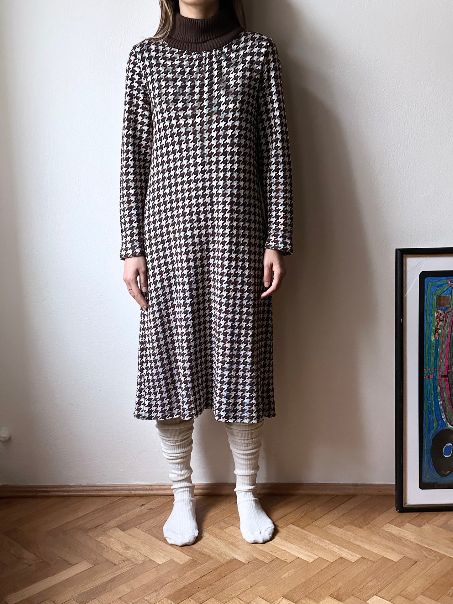 80s Swedish knit dress