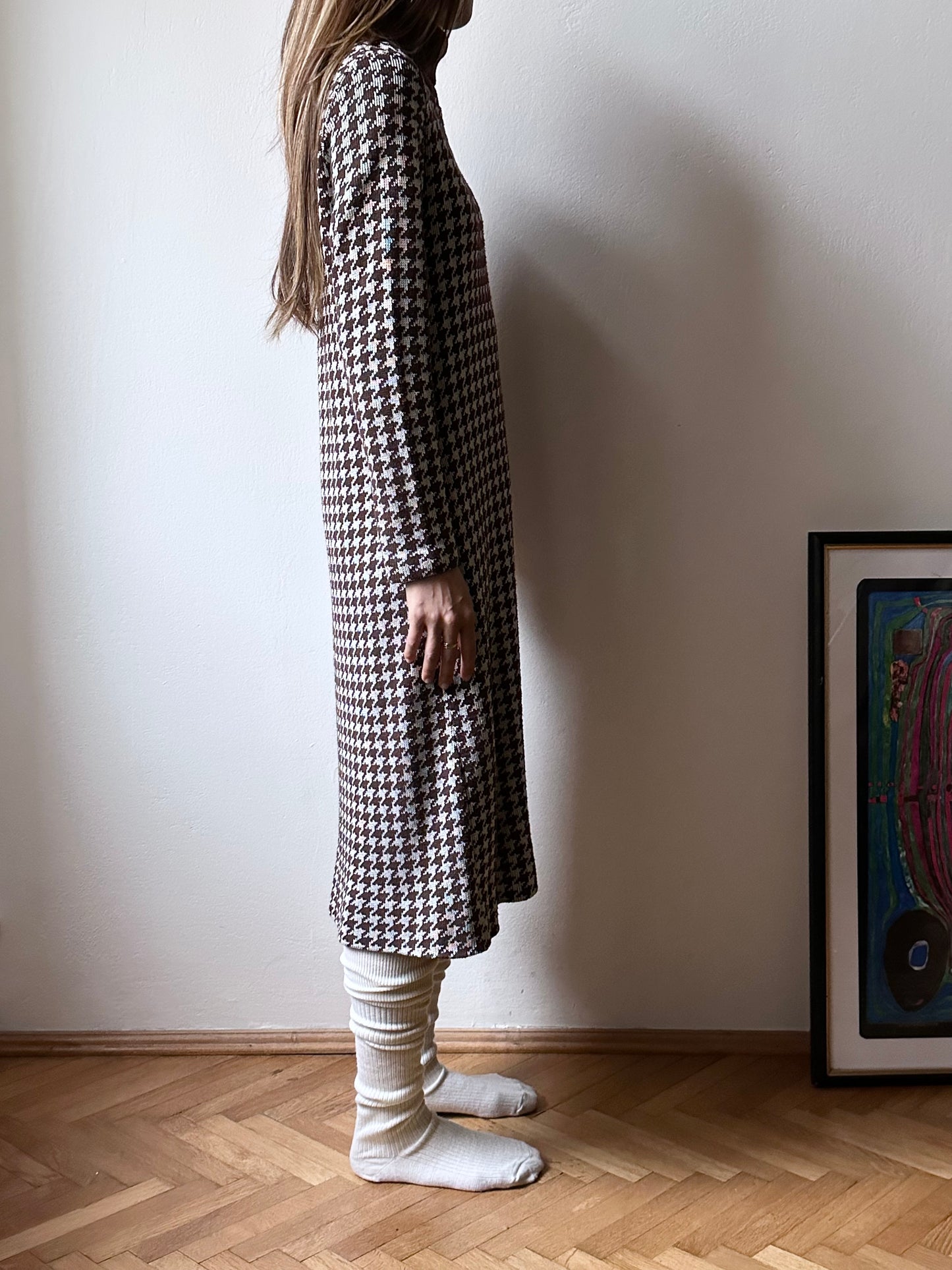 80s Swedish knit dress