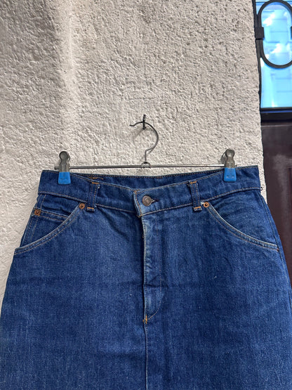 1990s Levi's Denim skirt -w28