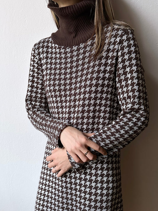 80s Swedish knit dress