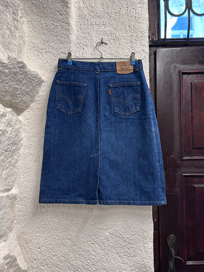1990s Levi's Denim skirt -w28