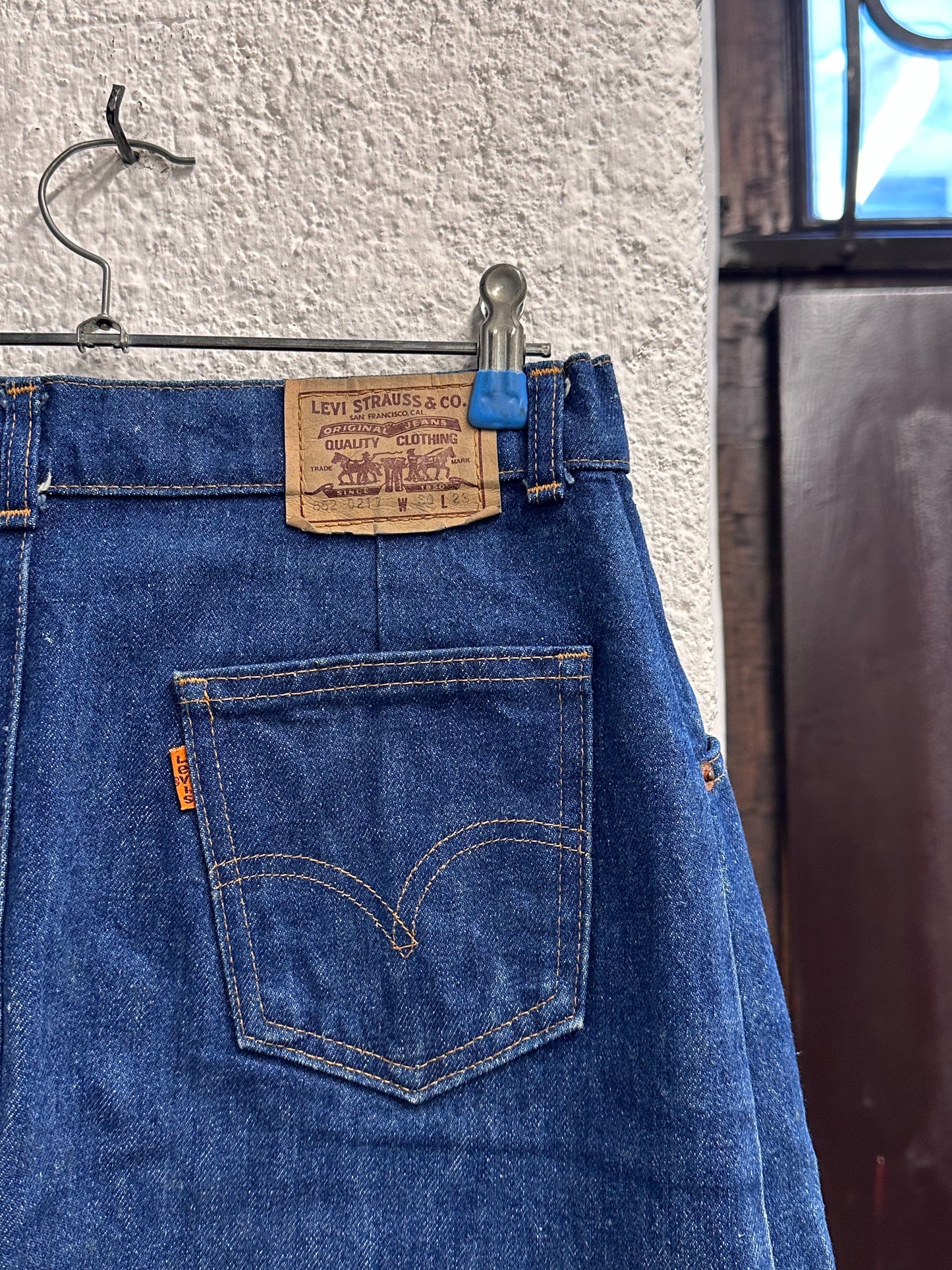 1990s Levi's Denim skirt -w28
