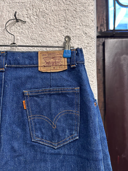 1990s Levi's Denim skirt -w28