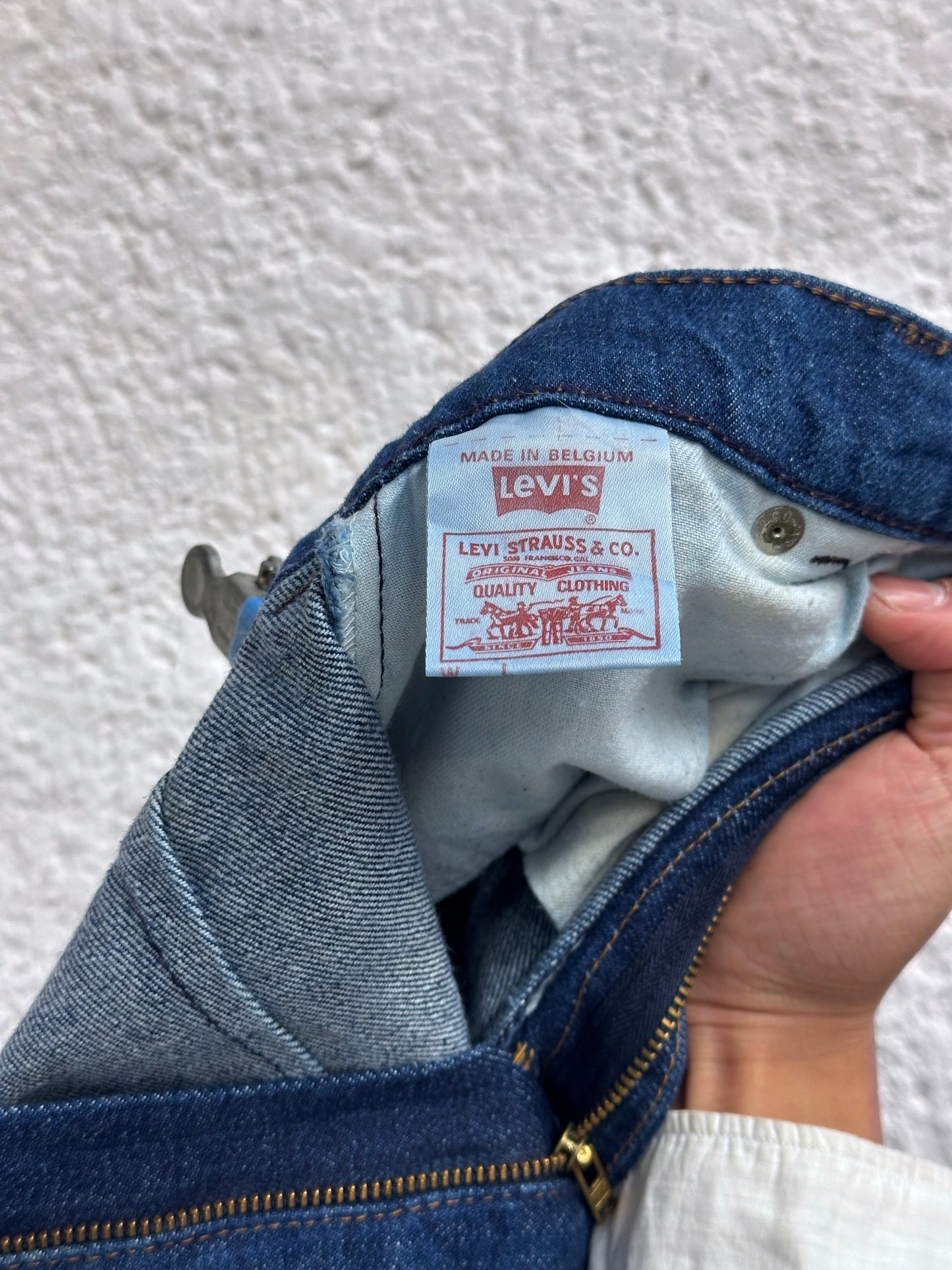 1990s Levi's Denim skirt -w28