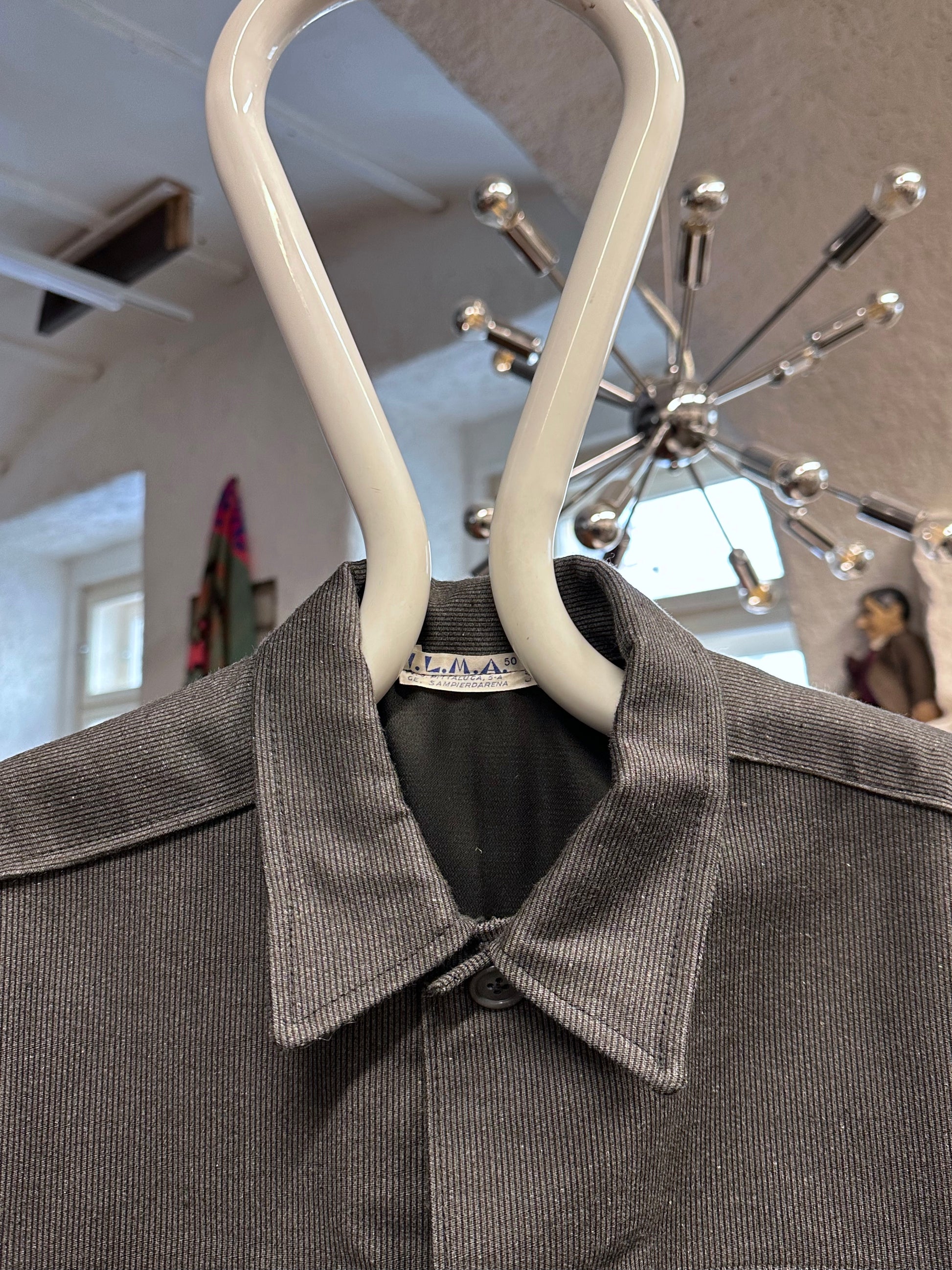 1960's 60年代 Work Jacket Cotton pique Dead stock Toto Vintage clothing store Antique shop Vintage clothing shop Praha Prague コットン ピケ 古着屋 アンティークショップ プラハ ユーロワーク ユーロ古着 ヨーロッパ古着 古着卸