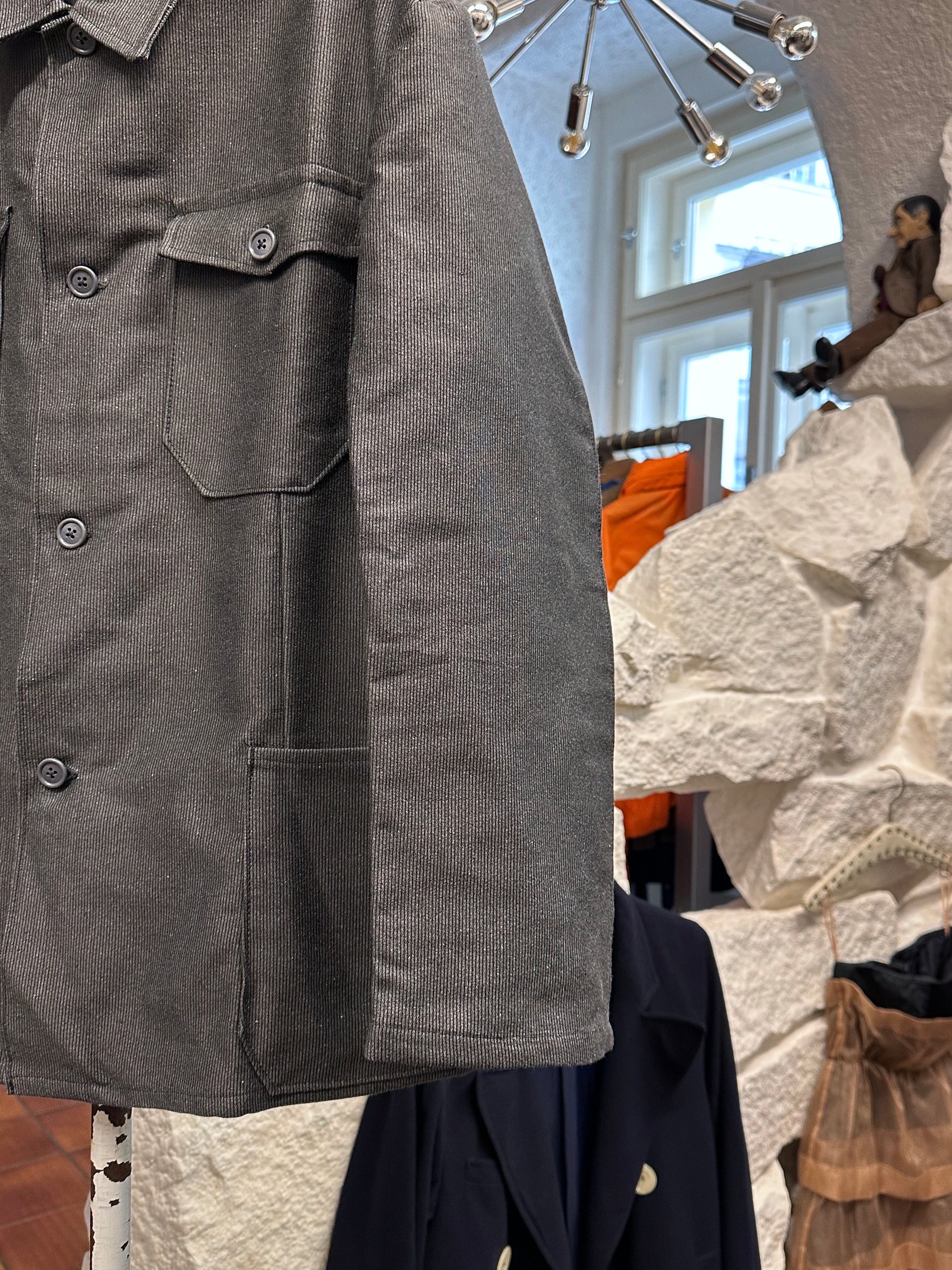 1960's 60年代 Work Jacket Cotton pique Dead stock Toto Vintage clothing store Antique shop Vintage clothing shop Praha Prague コットン ピケ 古着屋 アンティークショップ プラハ ユーロワーク ユーロ古着 ヨーロッパ古着 古着卸