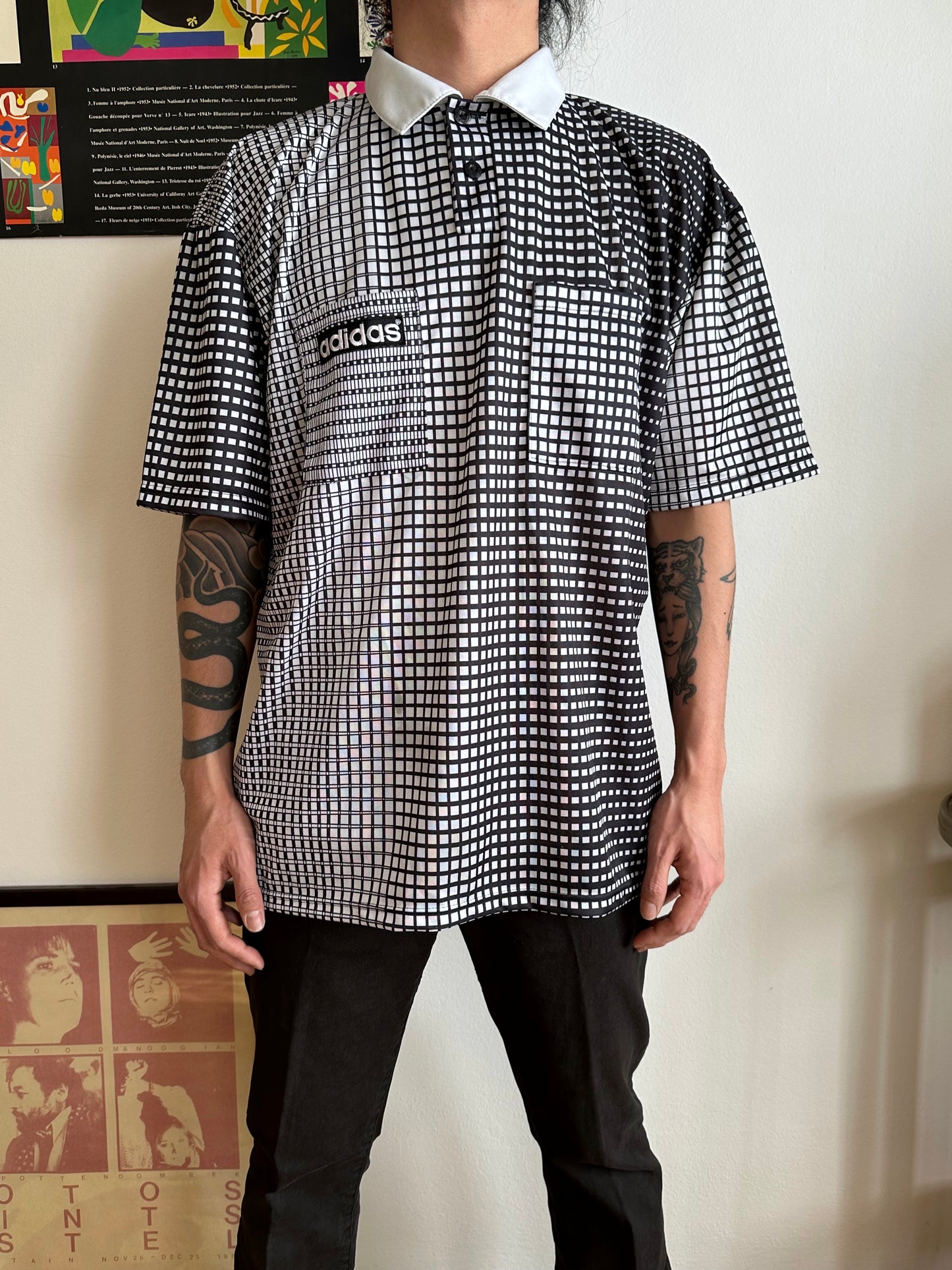 1990s Adidas Game shirt - L