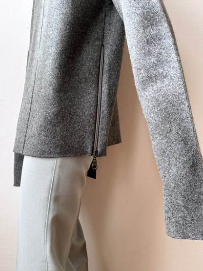 marithe + francois girbaud wool/nylon smock