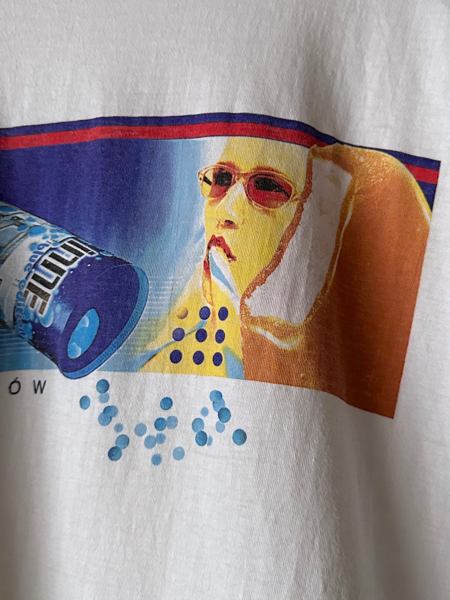 90's T shirt Tee Tシャツ 90年代 Vintage ヴィンテージ Toto Praha Antique shop Vintage clothing store Prague 古着屋 アンティークショップ ユーロ古着 ヨーロッパ古着 古着卸