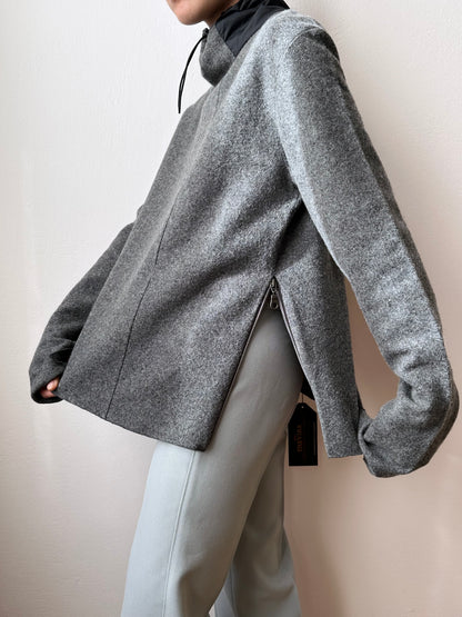 marithe + francois girbaud smock tops vintage wool nylon